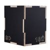 Vevor 3 in 1 Plyometric Jump Box Black for Wooden Plyo, Platform and Jumping Agility