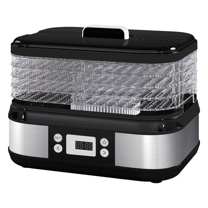 Spector 370W-450W 5-Tier  Food Dehydrator - Black