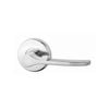 Lockwood 63mm Satin Chrome Pearl Velocity Saltbush Passage Leverset