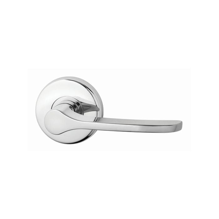 Lockwood 63mm Satin Chrome Pearl Velocity Saltbush Passage Leverset