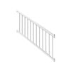 PEAK 1800mm White Aluminium Deck Balustrade Standard Stair Baluster Kit