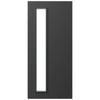 Thermtek 2040 x 820 x 41mm Parkwood Clear Glass Aluminium Entrance Door ATFL10C