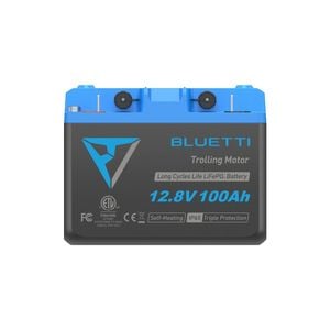 BLUETTI B1210 LiFePO₄ Trolling Motor Battery | 12.8 V, 100 Ah