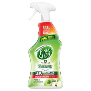 Pine O Cleen 750mL Crisp Apple Disinfectant Multipurpose Cleaner Trigger Spray
