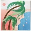 LVD Framed Canvas Beachy Breeze Home/Living Room Hanging Wall Decor 50x50cm