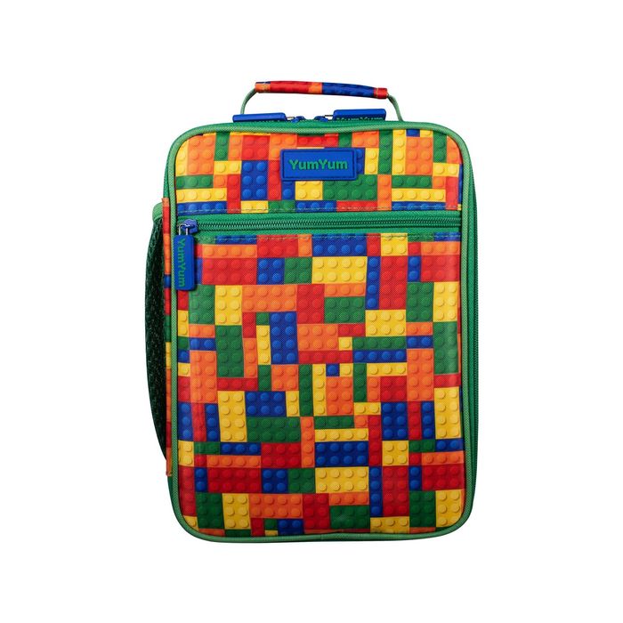 Avanti YumYum Kids Insulated Lunch Bag Building Blocks