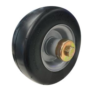 Richmond 8 x 3.00-4 Flat Free Mower Deck Wheel With 16mm Axle