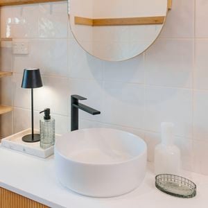 Header for the article -Five ways to transform an old bathroom on a budget
