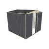 Build-a-Shed 2.3 x 2.3 x 2.3m Front Gable Single Sliding Door Shed - Grey