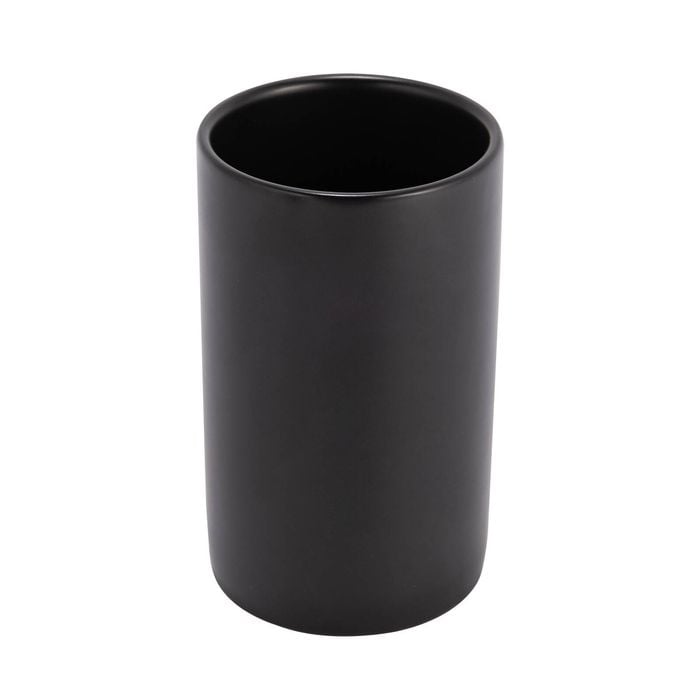 Estilo 65mm x 107mm Matt Black Basic Tumbler