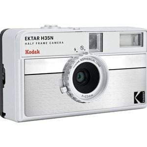 Kodak Ektar H35N Half Frame Camera - Striped Silver