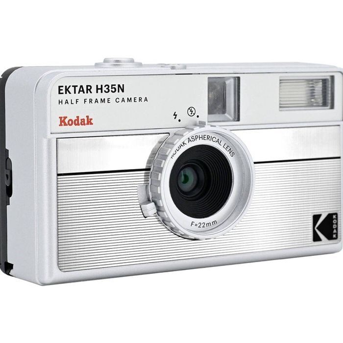 Kodak Ektar H35N Half Frame Camera - Striped Silver