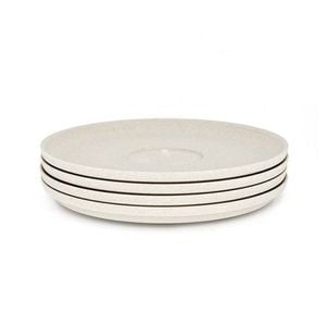 Huskee Universal Saucers - 4 Pack - Natural