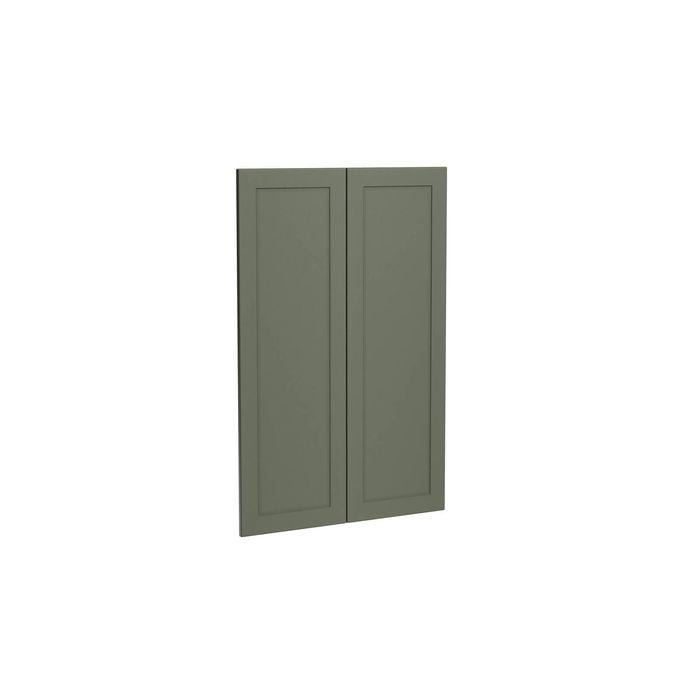 Kaboodle 900mm Saltbush Alpine Medium Pantry Doors - 2 Pack