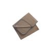 250GSM Ribbed Polar Fleece Throw 100 x 150cm Latte