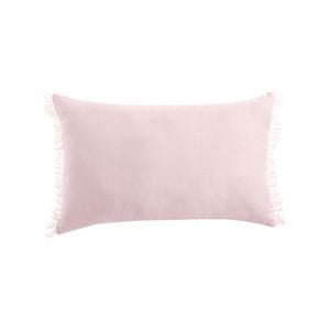 Vintage Design Homewares Blush French Linen Filled Cushion -