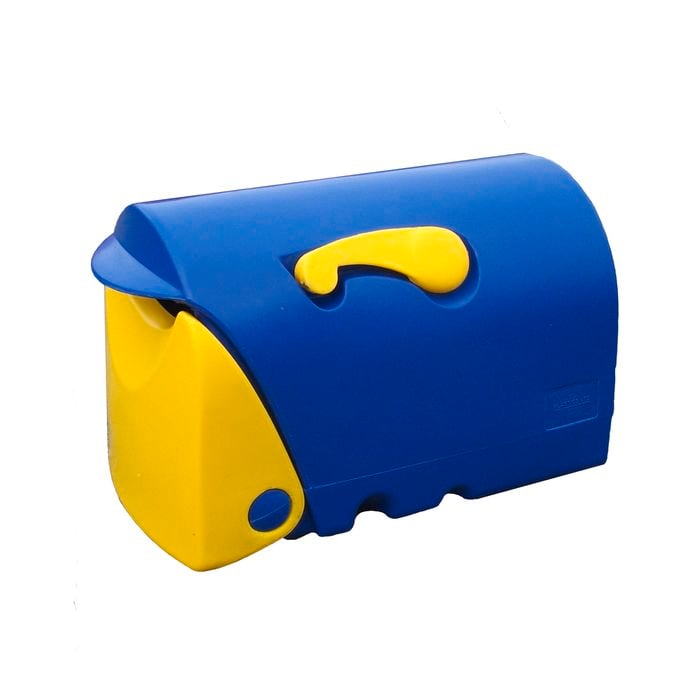 Wilsons Rural Letterbox Blue/Gold