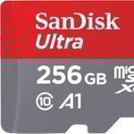 SanDisk Ultra 256GB Micro SD Card SDXC A1 UHS-I 120MB/s Mobile Phone TF Memory Card SDSQUA4-256G