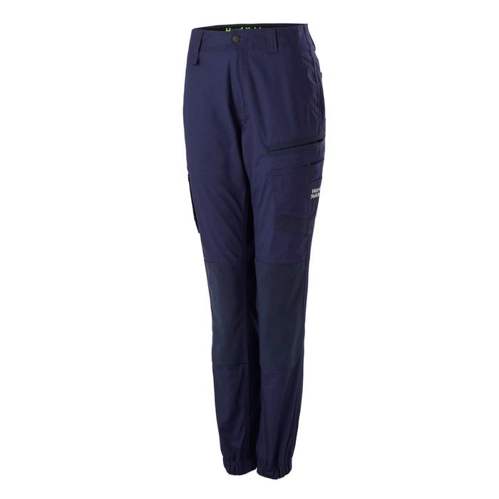 Hard Yakka Navy Women's Raptor Cuff Work Pant - Size 12