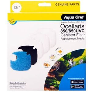 Aqua One Ocellaris 850/850uvc Media Set 137p (25137p)