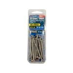 Zenith 8G x 50mm Stainless Steel 304 Square Drive External Timber Screw - 22 Pack