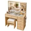Artiss Dressing Table Led Vanity Desk Set Stool  Wood