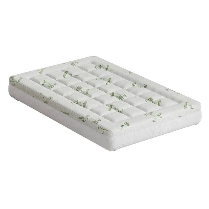 Giselle Pillowtop Topper 7.5cm Bamboo Pad With 45cm Pocket King Single