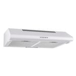 Bellini 60cm White Slimline Rangehood