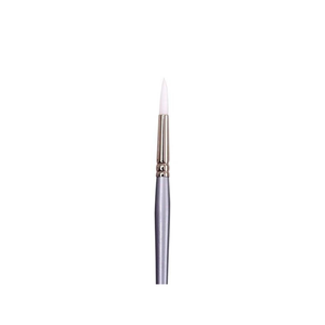 Jasart White Round Synthetic Paint Brush - Size 14 