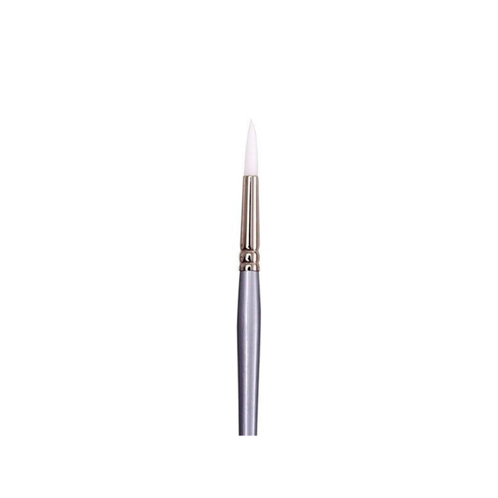 Jasart White Round Synthetic Paint Brush - Size 14 