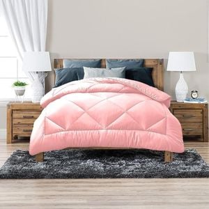 Luxor Single Blush Aus Made All Season Winter/Summer Soft Bamboo Blend Quilt