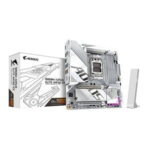 Gigabyte B850m Aorus Elite Wifi6e Ice Am5 Micro-atx Motherboard [b850m A Elt Wf6e Ice]