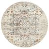The Rug Connection Sol 911 Off White 200x200cm - Medium Round Transitional Pet Friendly Indoor Rug