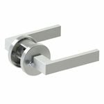 Miles Nelson Brushed Satin Chrome Skyler Privacy Lever Set