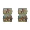 2x 2pc Ashdene Mares & Foals Stable/Bay Serving Platter Scatter Tray