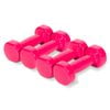 4PK BodyworxVinyl Dipped Weighted Dumbbell 1kg Home Gym Workout Set