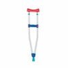 Premium Underarm Crutches Pair - Lightweight & Adjustable Support - Child