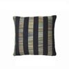 Rapee Ujjain Stripe Filled Cushion - Black