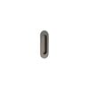Zanda 120 x 40mm Graphite Nickel Concealed Fix Oval Flash Pull 5241GN