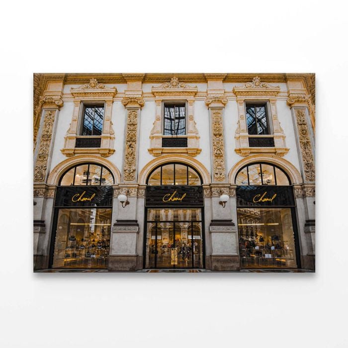 Black Gold Luxury Fashion Store Print 100% Australian Made 90 x 60cm (Acrylic)