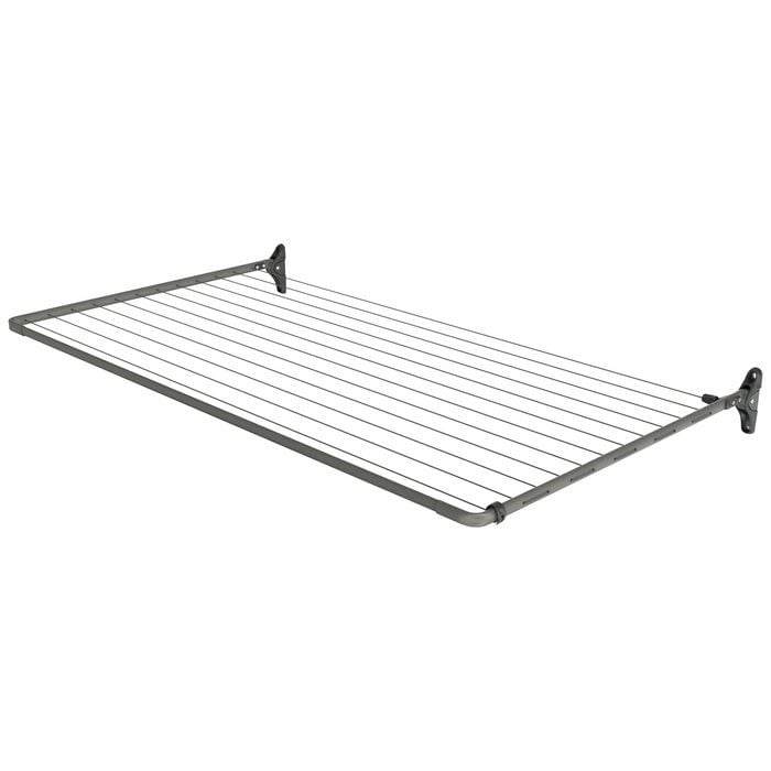 Hills 26m Single Folding Clothesline - Woodland Grey