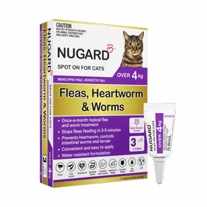 Nugard For Large Cats Over 4KG (Purple) 3 Pack