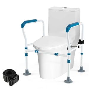 Costway Toilet security Handrail Adjustable Support Frame
