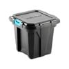 Inabox 27L Iron Black Heavy Duty Storage Container