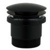 MIXX Matt Black Universal Dome Pop Up Waste