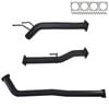 Ignite Exhausts Dpf Back For Toyota Hilux 2.8l Td Gun126r 3" Inch With Diff Dump Pipe Stainless Steel