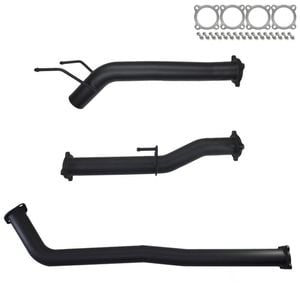 Ignite Exhausts Dpf Back For Toyota Hilux 2.8l Td Gun126r 3" Inch With Diff Dump Pipe Stainless Steel