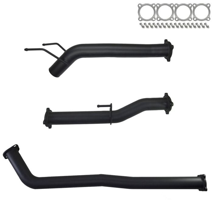 Ignite Exhausts Dpf Back For Toyota Hilux 2.8l Td Gun126r 3" Inch With Diff Dump Pipe Stainless Steel