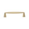 Lane 96mm Brushed Brass Cabinet Handle - 96mm