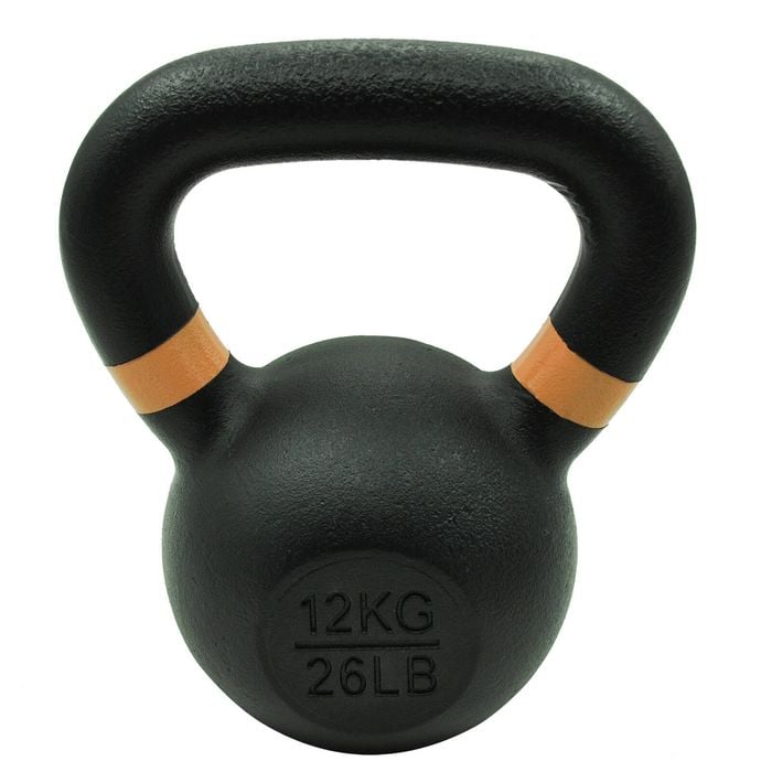 12kg Premium Powder Coated Cast Iron Kttlebell Weight Commercial Grade